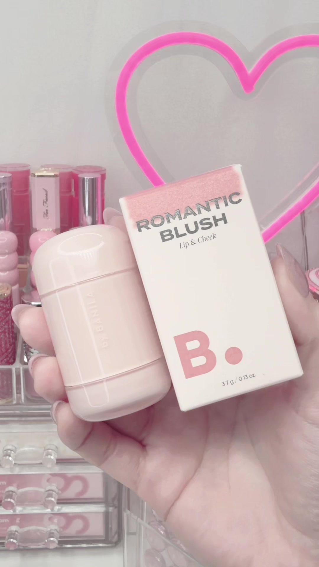 TikTok post by @katie_rosee_ for Banila Co USA. Caption reads: @BANILA CO GLOBAL #creatorsearchinsights #makeup....