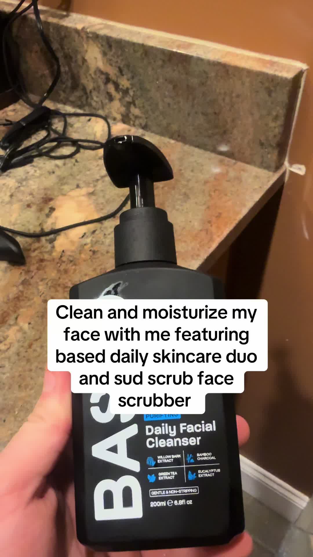 TikTok post by @jacobleiser for Sud Scrub. Caption reads: Invest in @BASED and @Sud Scrub® invest in....