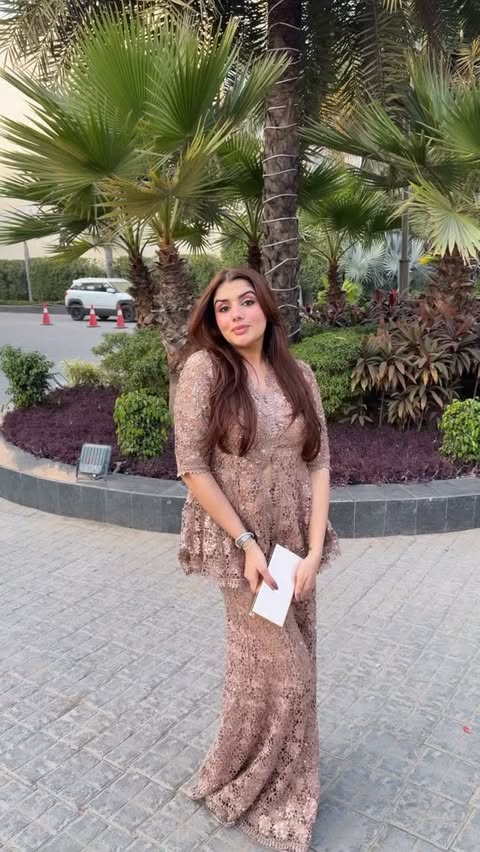 Instagram post by @dishabatra08 for Fendi. Caption reads: Behen ki shadi & my Sharara✨

✨Outfit-....