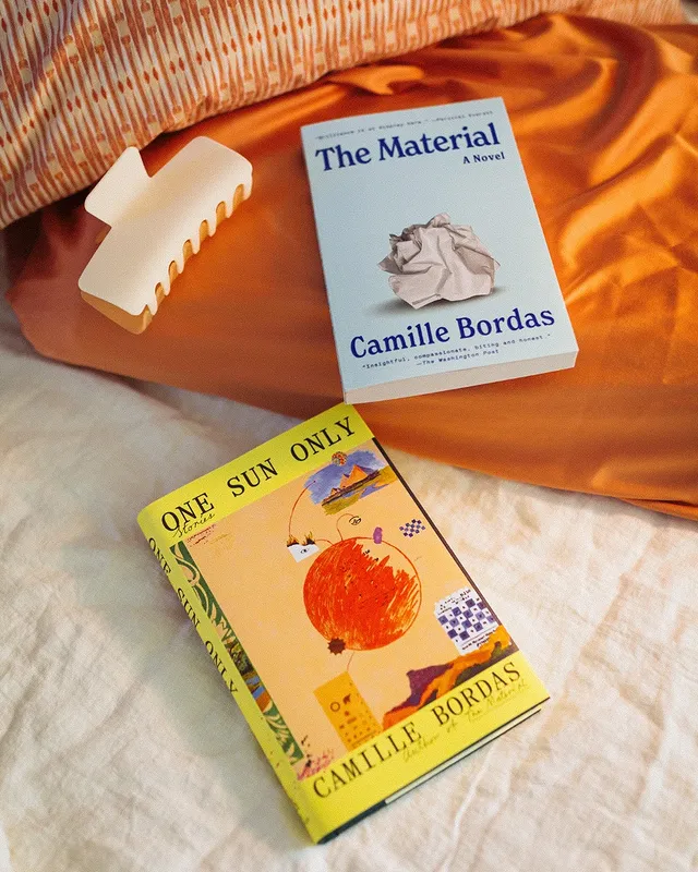 Instagram post by @ipekreading for Random House Group. Caption reads: Book Mail - Camille Bordas Thank you....