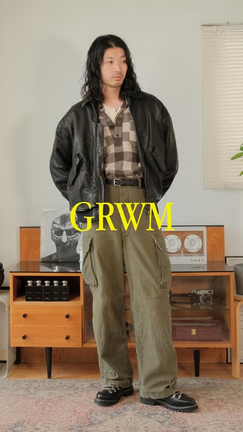 Instagram post by @sleepyboy_zzz for Ralph Lauren. Caption reads: Best value Leather jacket in 2025?❄️....