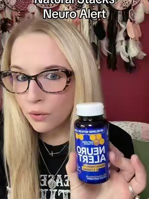 TikTok post by @kalynpdx for Natural Stacks. Caption reads: [...] looking for help with energy, @Natural....