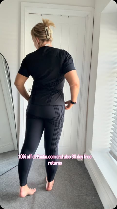 Instagram post by @jessicarocke1 for Fanka. Caption reads: [...] FREE returns, even better 🤭 Thank you....