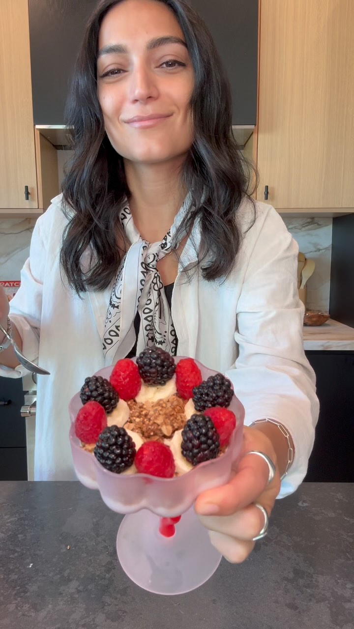 Instagram post by @zoyaroya for Harmless Harvest. Caption reads: life is short, treat yourself to a fancy coconut....