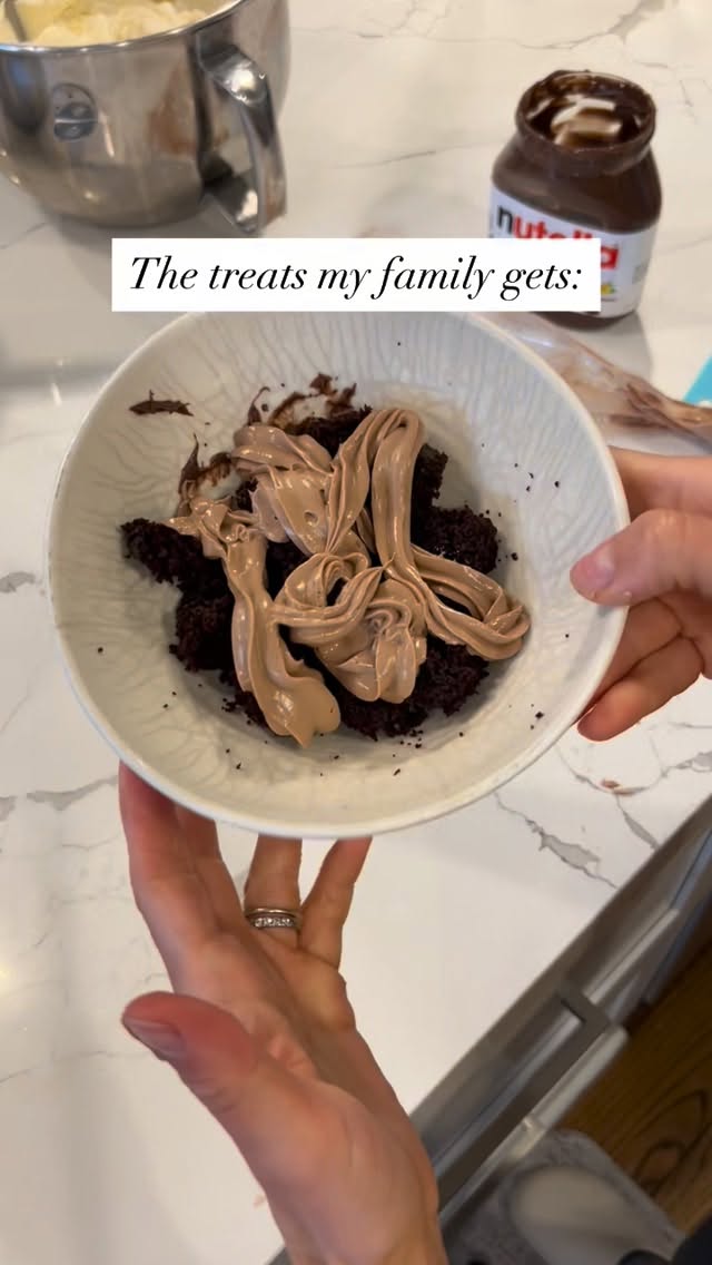 Instagram post by @whiskworthtasting for Nutella. Caption reads: 😜 Based on a true story. My family stands no....