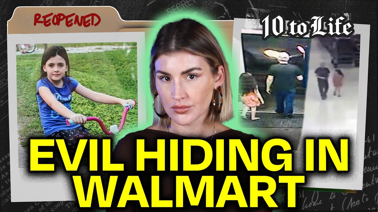 YouTube post by @annieelise for OneSkin. Caption reads: Chilling Walmart Footage Exposes a Monster | The....