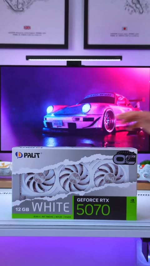 Instagram post by @spuddgaming for NVIDIA. Caption reads: [...] FPS gaming on all kinds of games....