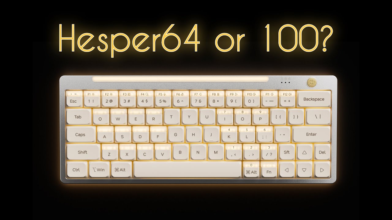 YouTube post by @lattech for Cerakey. Caption reads: The world's first low-profile keyboard with dual....