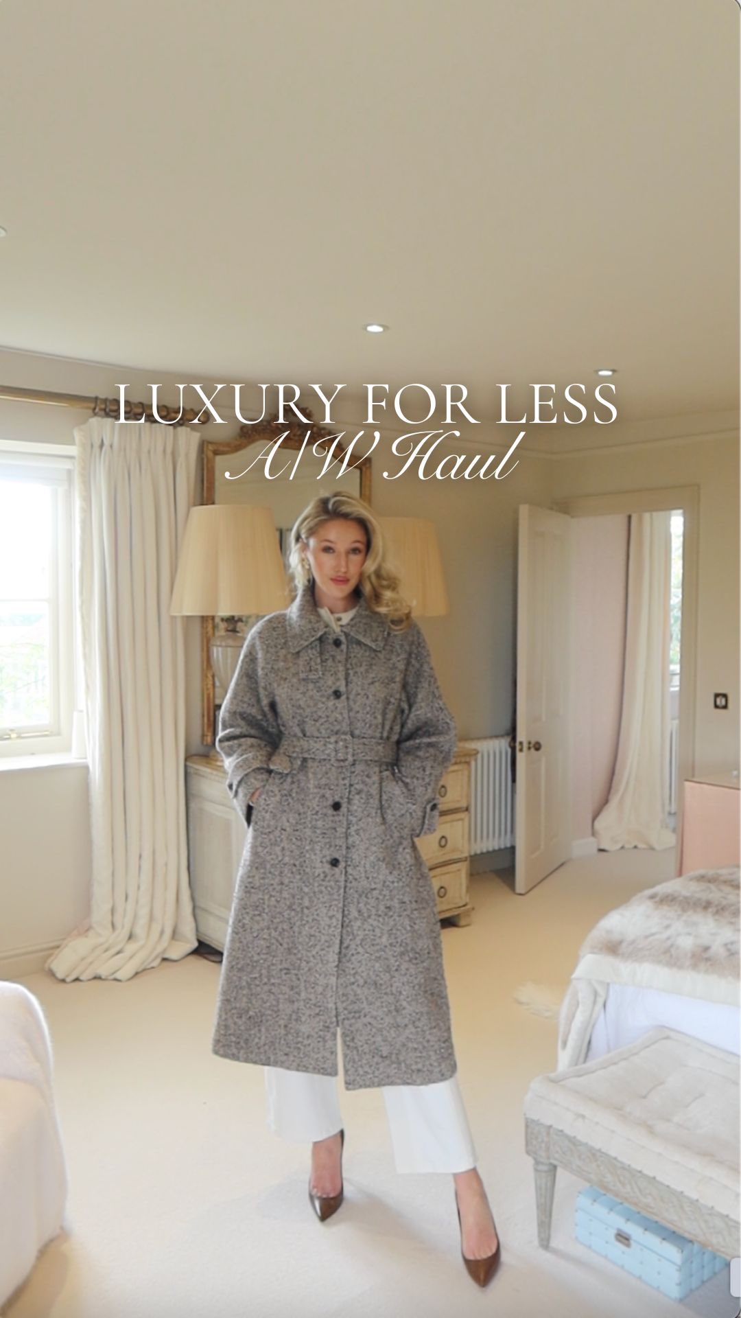 Instagram post by @leonorasmee for Fabrique. Caption reads: Luxury doesn’t have to cost a fortune, let me....