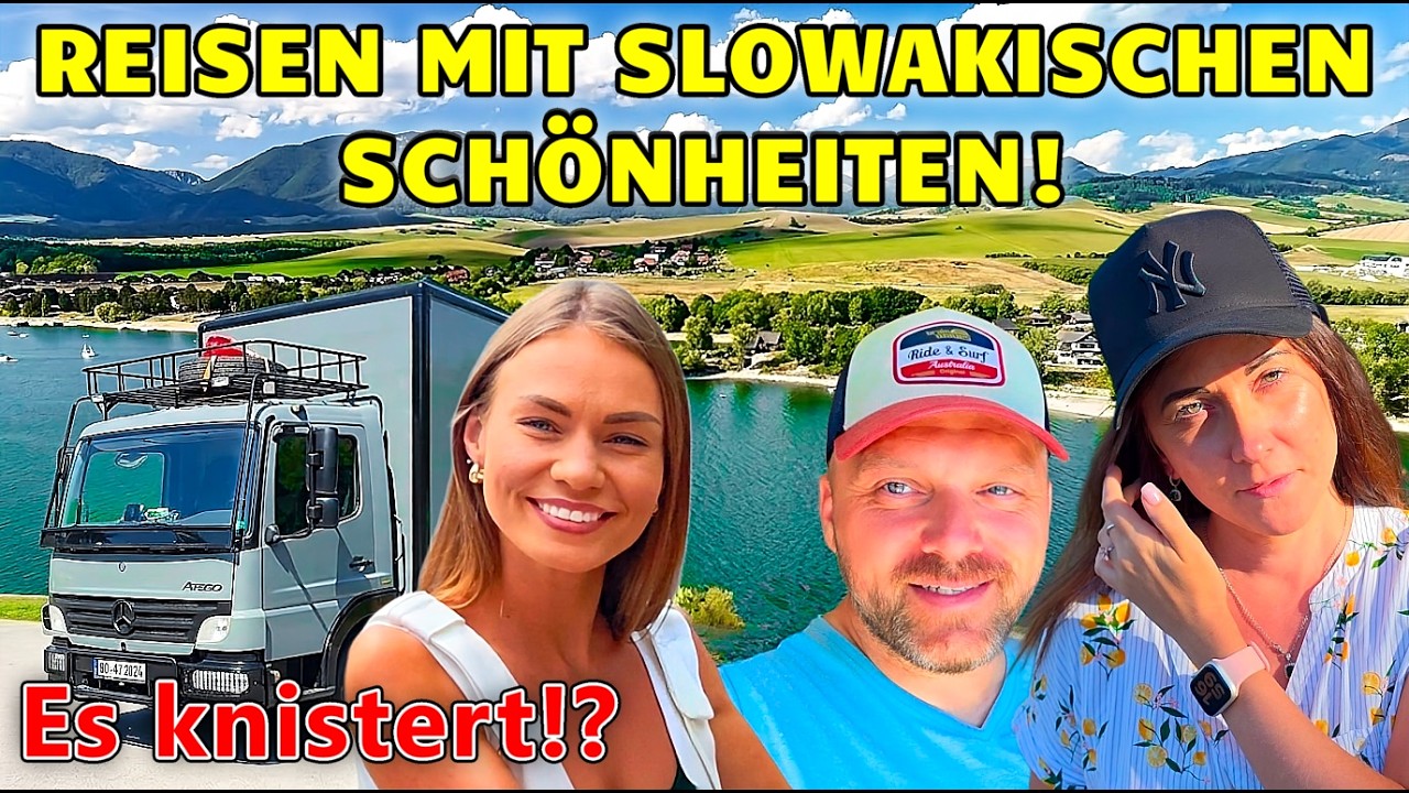 YouTube post by @Atego.Traveller for LiTime. Caption reads: Traveling with Slovak Beauties | LOVE IS....