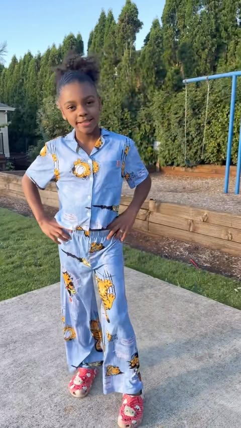Instagram post by @kieran_renee_03 for Justice. Caption reads: #ad #gifted check out these cool items @justice....