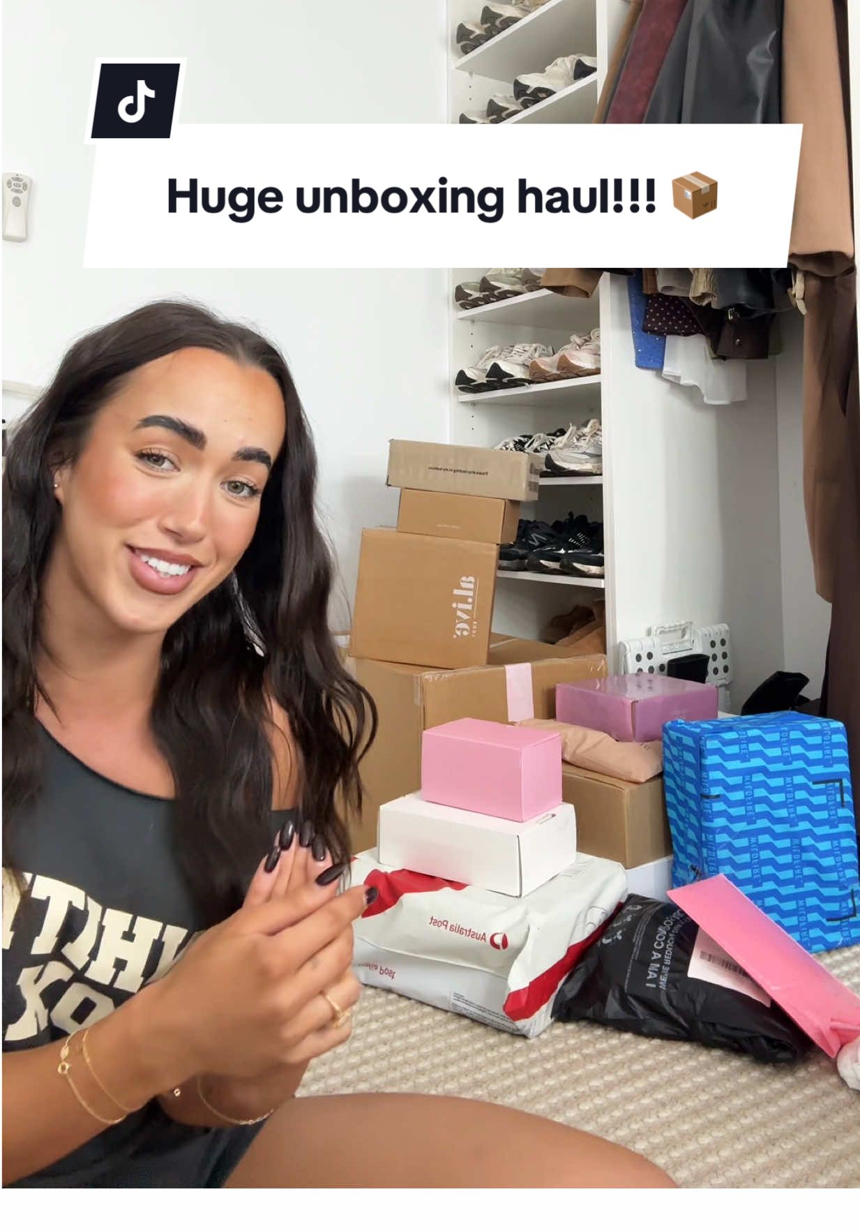 TikTok post by @lillychuggg for Breeze Balm. Caption reads: [...] am SO lucky and grateful!! 🥹🤍🤍👏🏼....