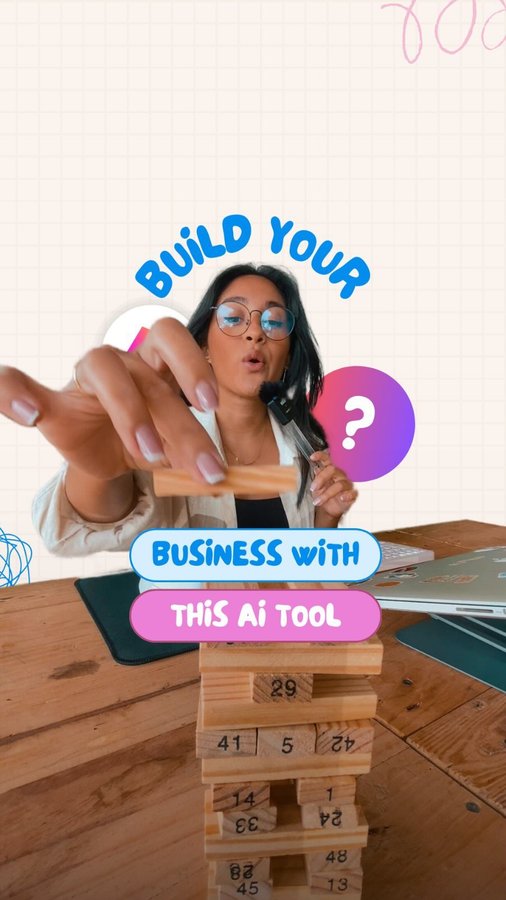 Instagram post by @sandracreatess for ClickUp. Caption reads: [...] flow smoothly SO THANK GOD FOR CLICKUP AI !....