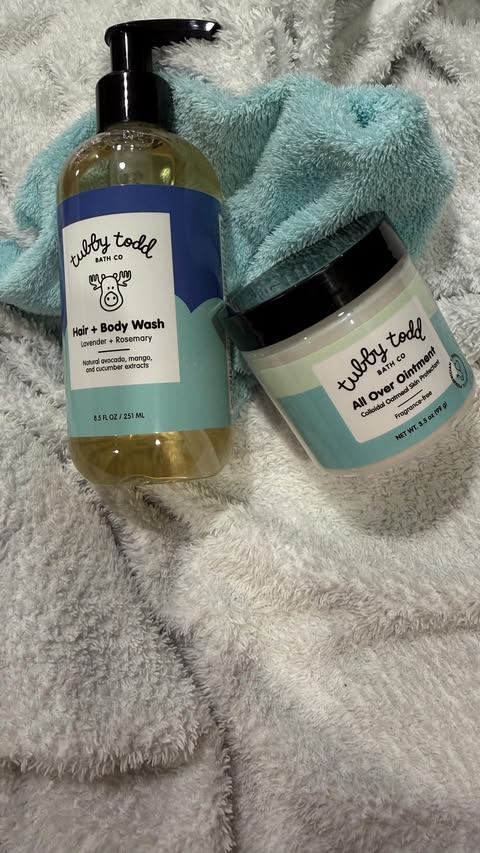 Instagram post by @hidden_gems_7 for Tubby Todd. Caption reads: [...] been enjoying these @tubbytodd products for....