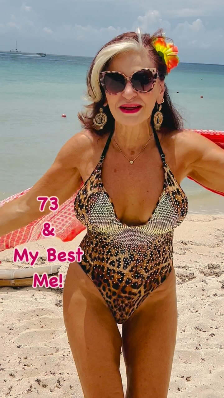 Instagram post by @reneefitat70 for Angel Competition Bikinis. Caption reads: [...] was sponsored by Angel competition bikinis,....