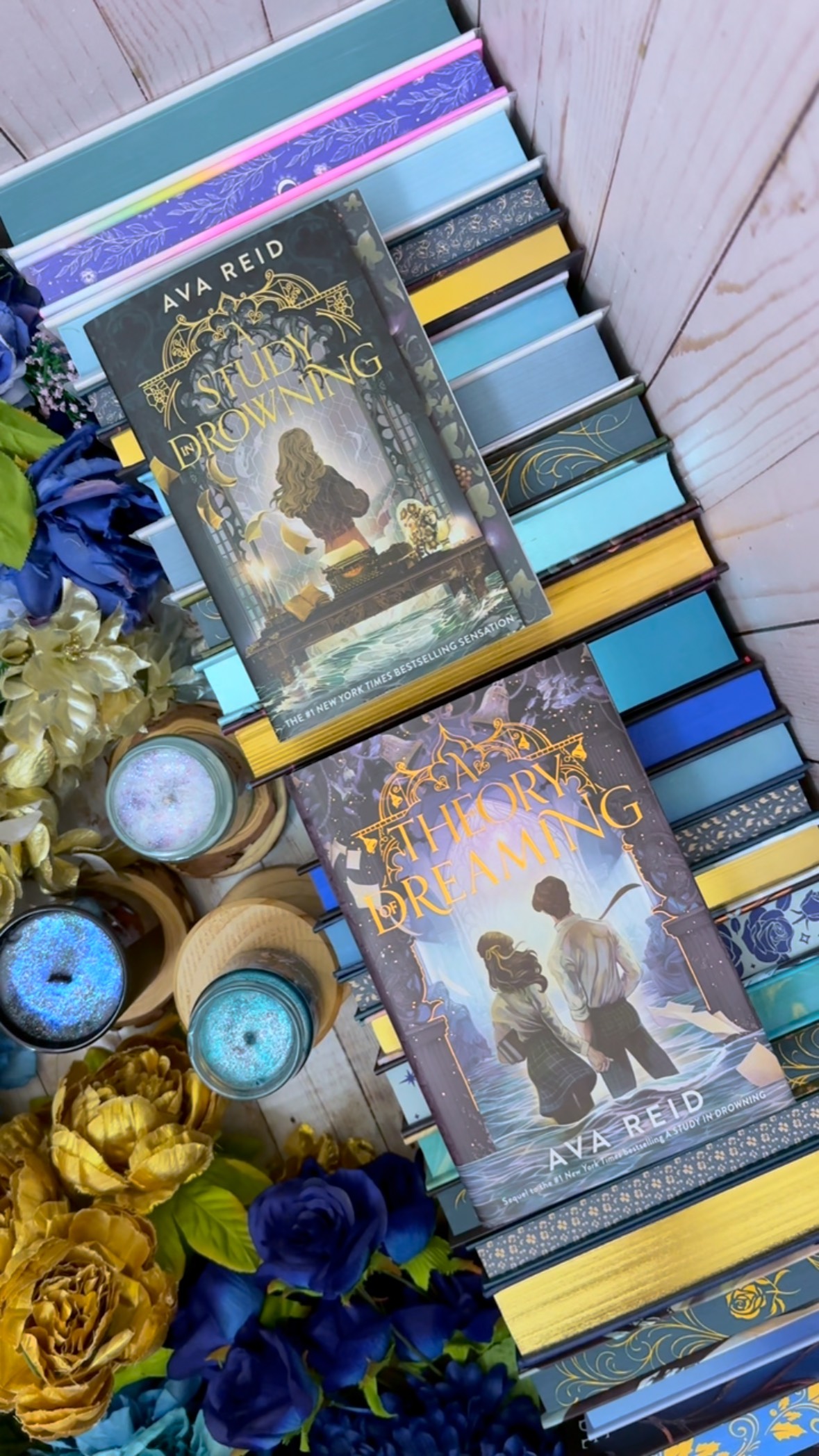 Instagram post by @nsiabblog for Epic Reads. Caption reads: What’s the setting/location of your current read?....