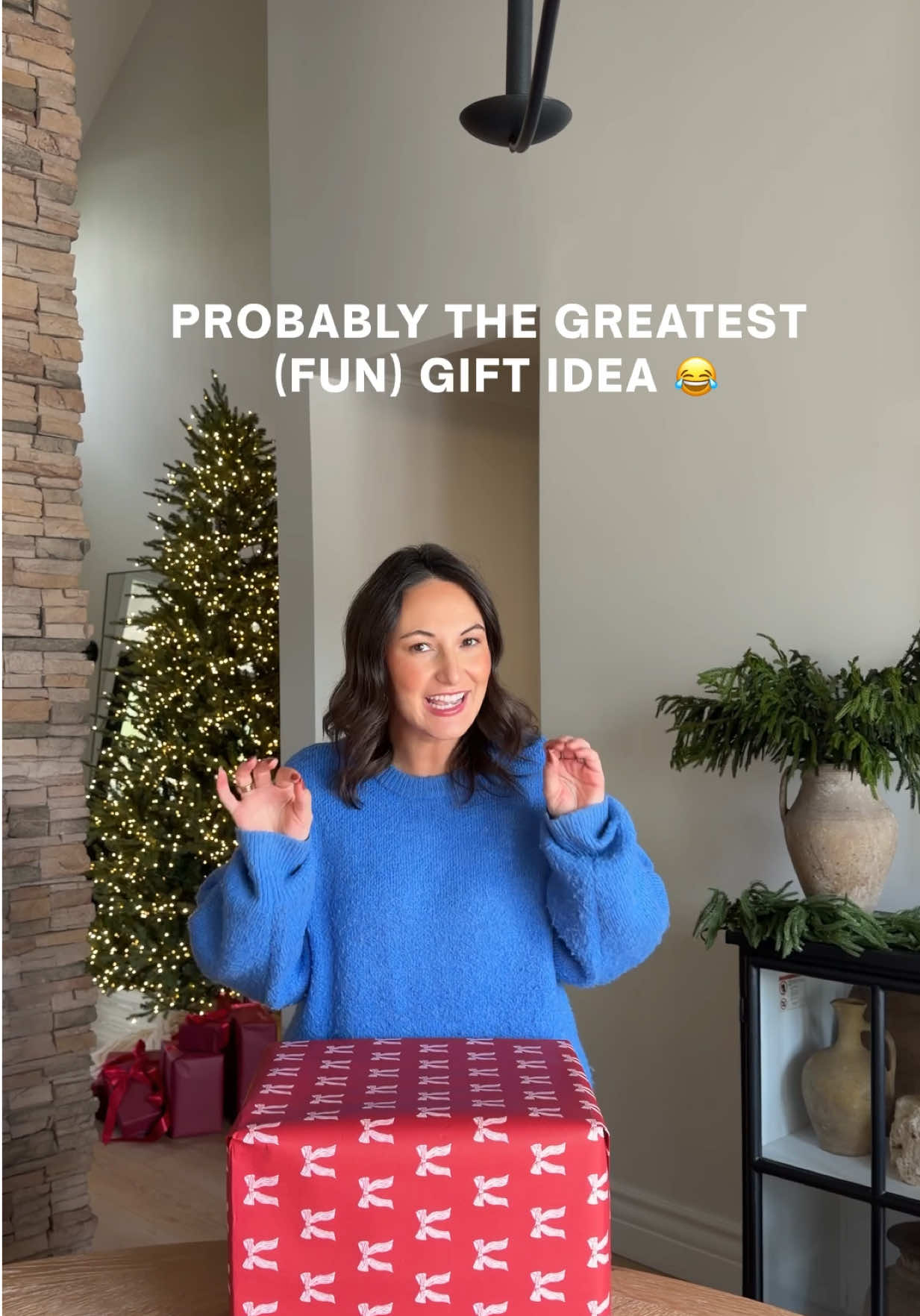 TikTok post by @chandlerisaac for Charmin. Caption reads: #CharminPartner #AD When the gift is perfect for....