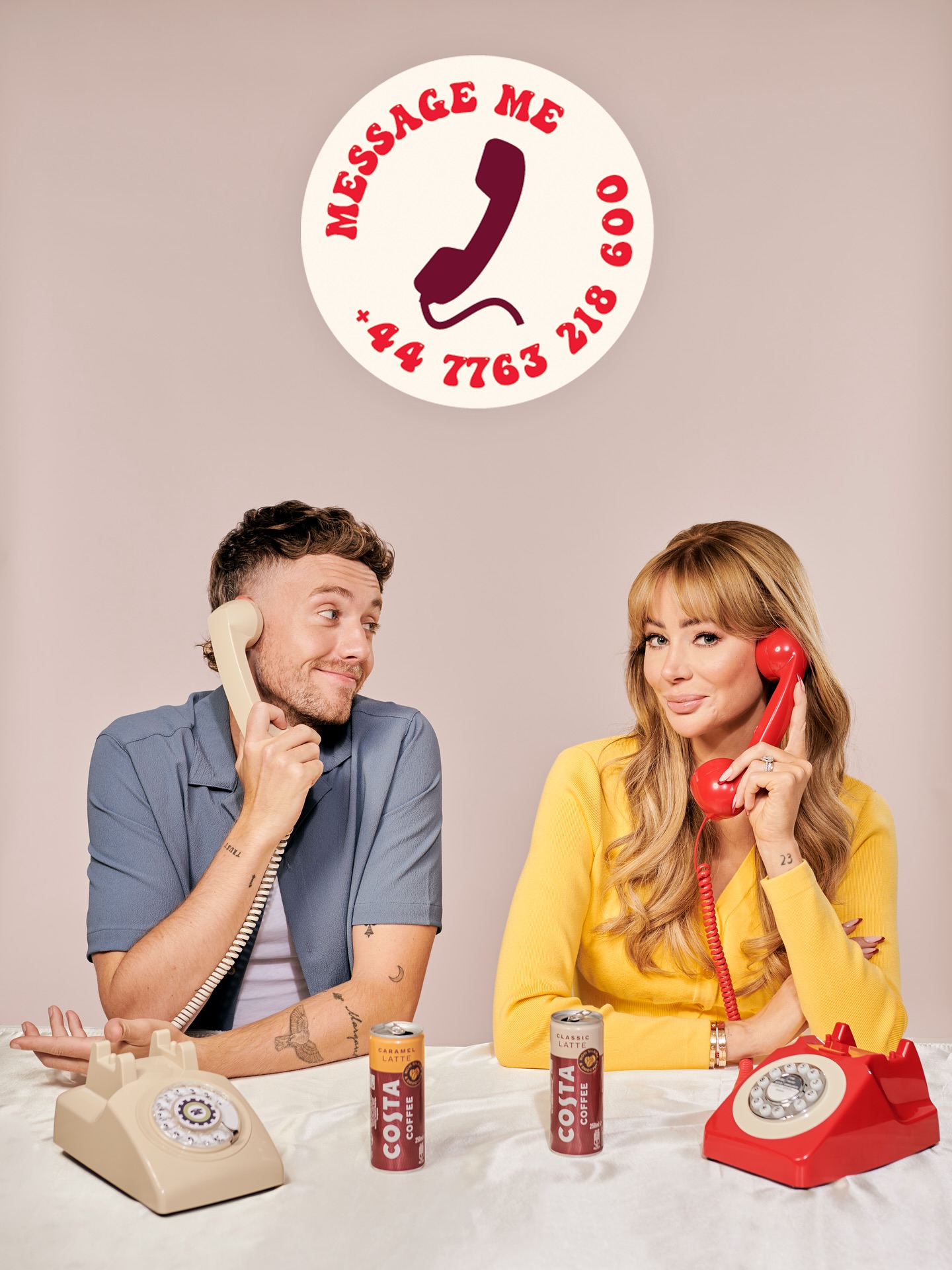 Instagram post by @olivia_attwood for Costa Coffee. Caption reads: New job alert🚨 I’m officially Costa’s HYPE GAL....