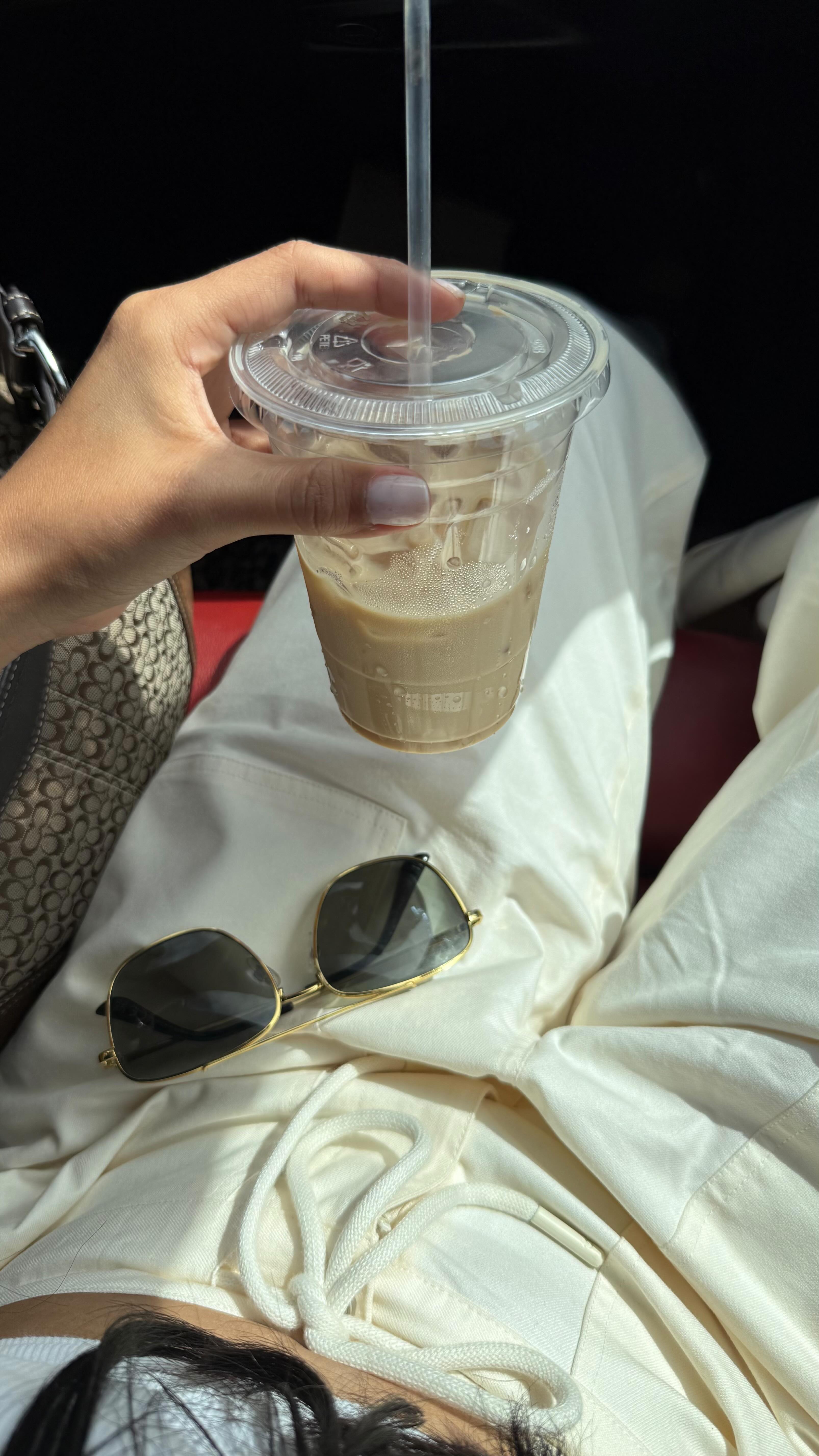 Instagram post by @radruuby for Silk. Caption reads: #ad @silk brings the foam and creamer to your....