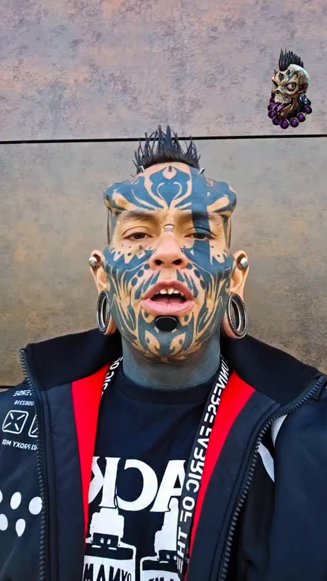 Instagram post by @emiliobodymod for Dynamic Color. Caption reads: [...] by @cheyenne_tattooequipment @dynamiccolor....