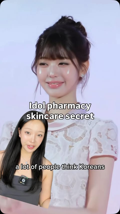Instagram post by @l_yuhann for HEVEBLUE. Caption reads: [...] for the famous Korean treatment! ad....