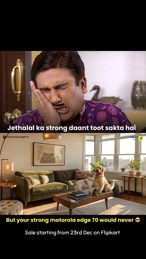 Instagram post by @_epic69 for Flipkart. Caption reads: Strongest phone 🫡
.
Sale starting from 23rd Dec....