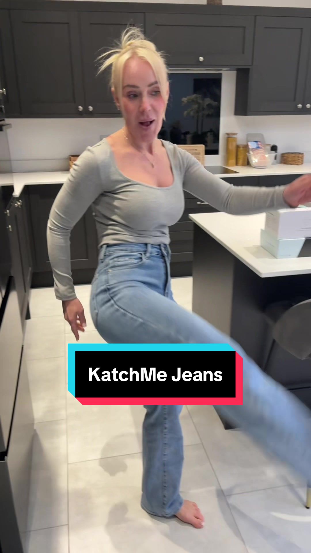 TikTok post by @jaabbex for KATCH ME. Caption reads: [...] never heard this before 😂 #katchme....