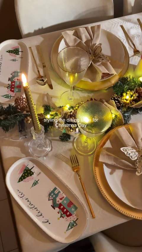 Instagram post by @gabriela.arapi1 for Sinsay. Caption reads: [...] dinner table with family and friends — and....