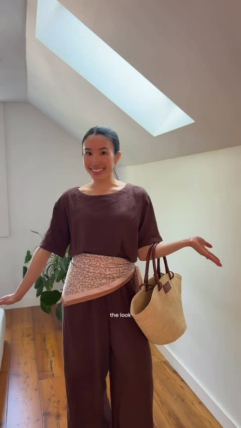 Instagram post by @lifew.erin for Gentle Fawn. Caption reads: brb, I will be wearing these @gentlefawn pieces....
