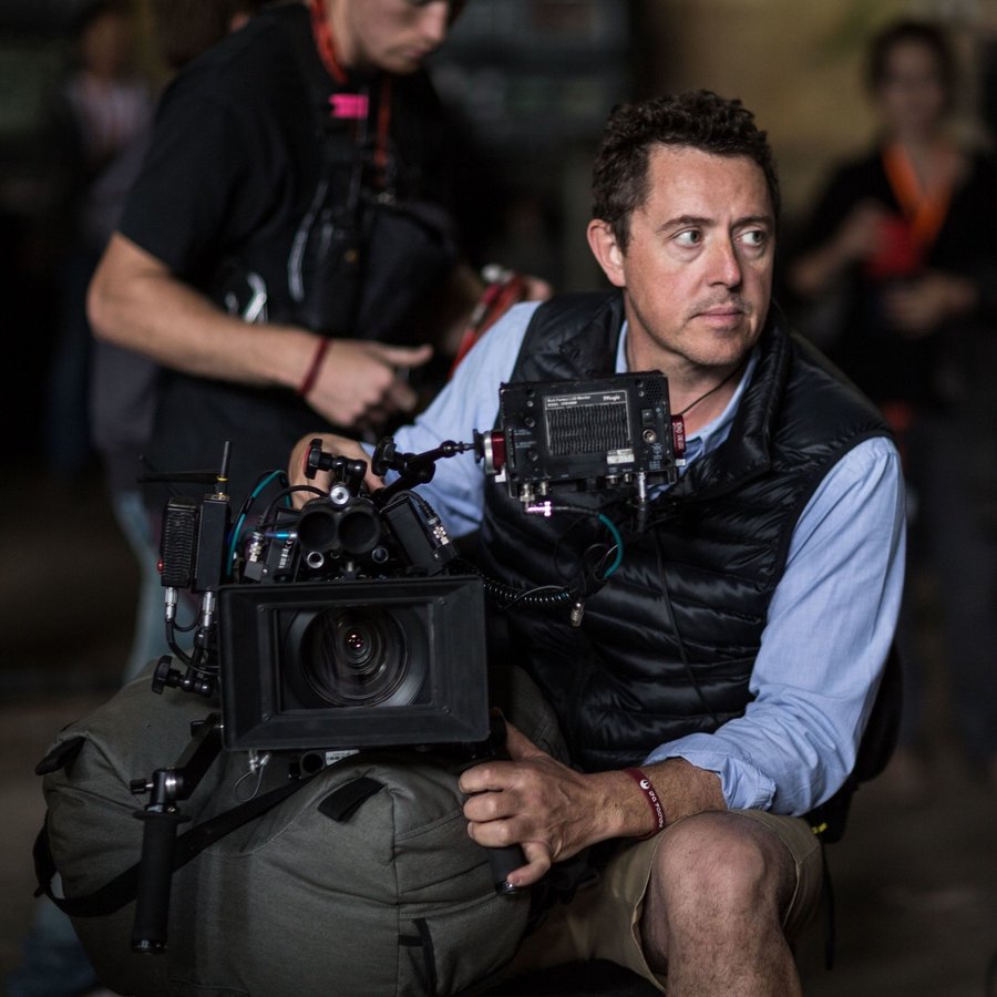 Instagram post by @jamesellisdeakins for Aputure. Caption reads: [...] episode is sponsored by Aputure &....