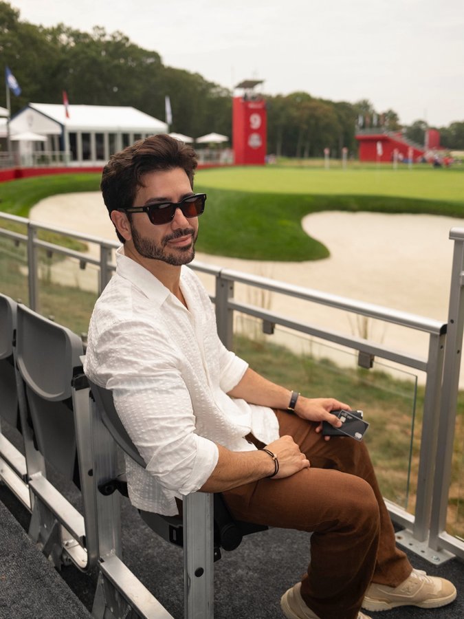 Instagram post by @alexcosta for Citi. Caption reads: #AD Attended the iconic @therydercup with my....