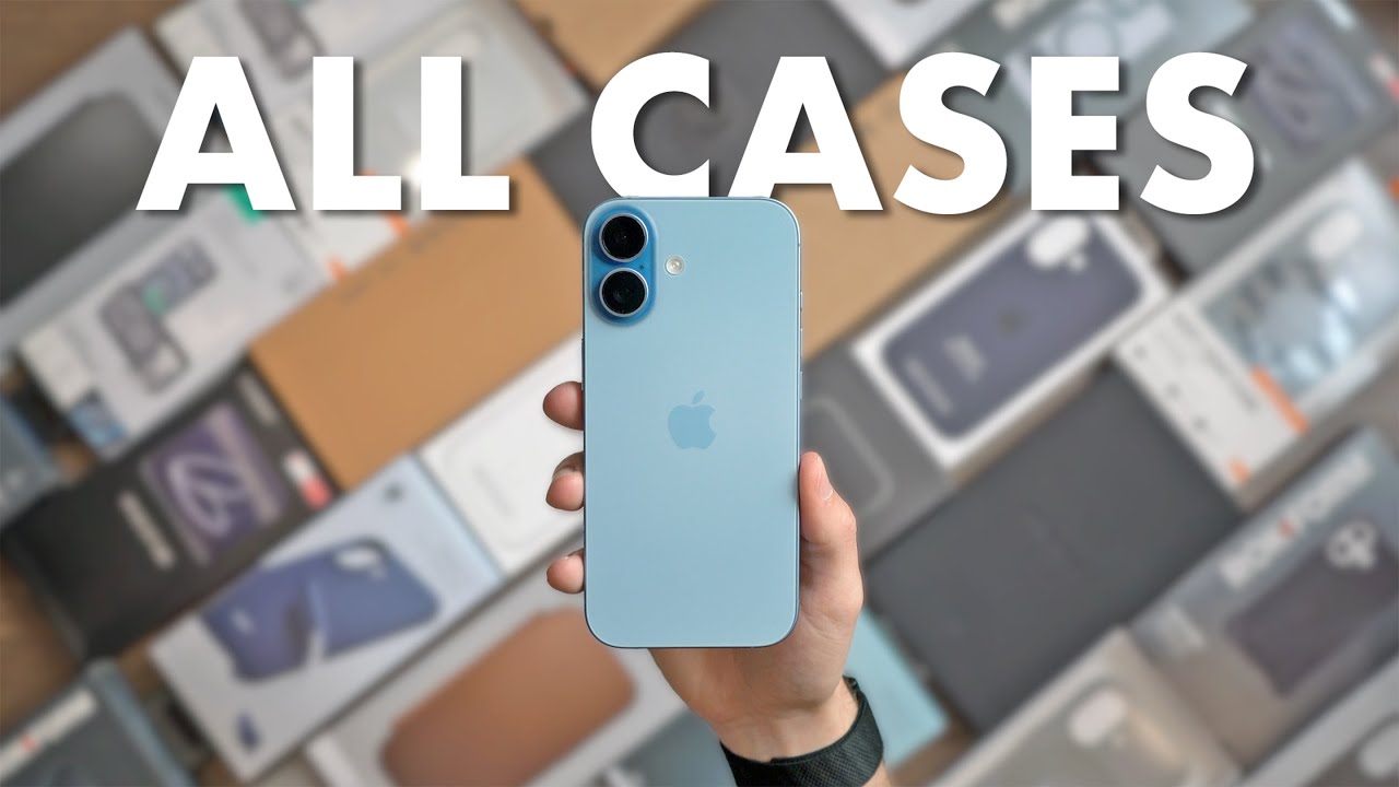 YouTube post by @VittorTech for MagBak. Caption reads: Top Cases for iPhone 17 - Don't make the wrong....