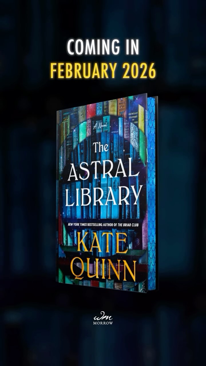Instagram post by @katequinn5975 for Goodreads. Caption reads: 📚✨🔮 COVER REVEAL 🔮✨📚

Kate Quinn fans, here’s....