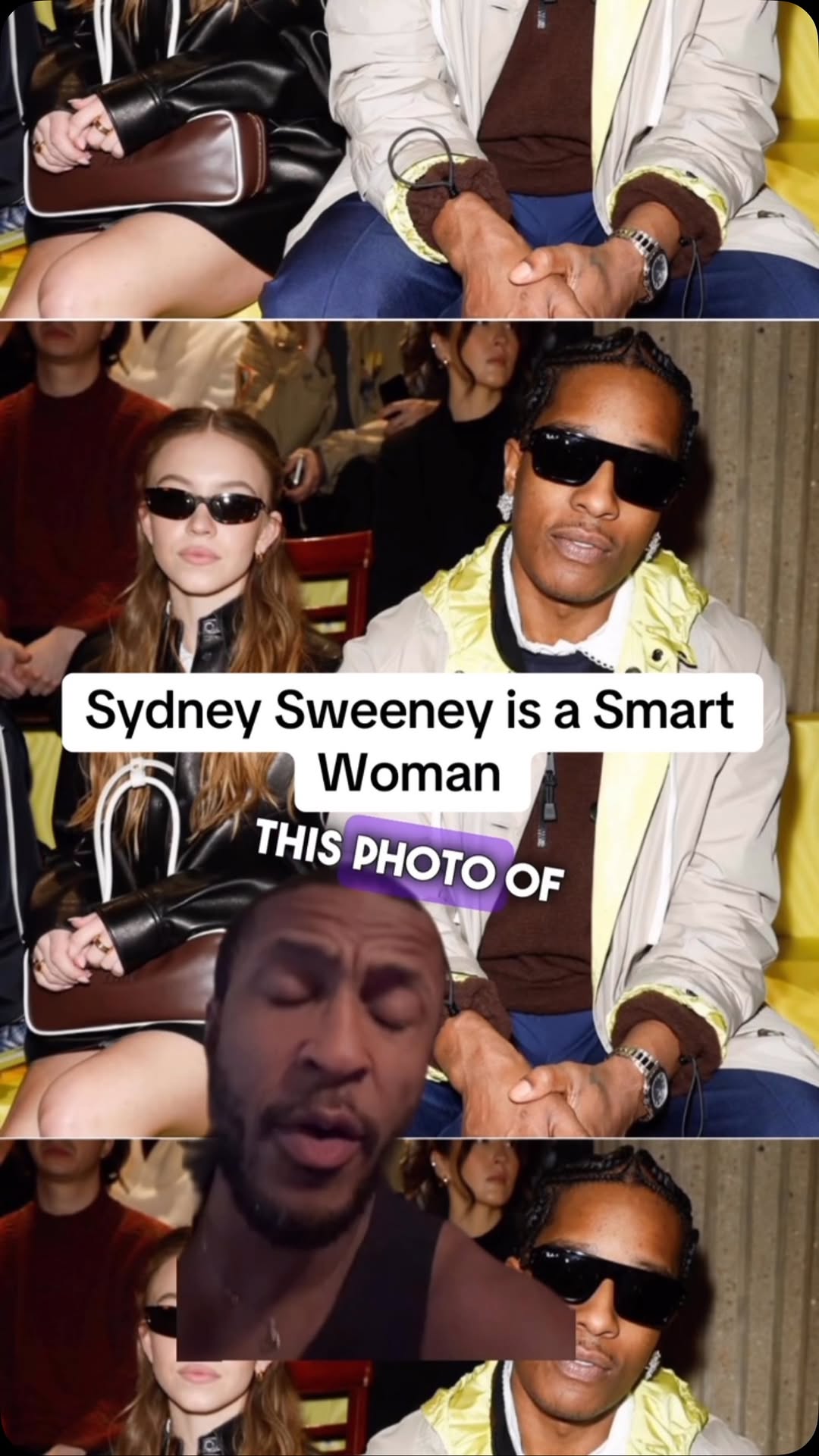 Instagram post by @blakelythornton for Savage X Fenty. Caption reads: A case study in avoiding a beatdown sponsored by....