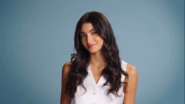 Instagram post by @rebeccasorkin for BaBylissPRO. Caption reads: Curl, straighten, rinse, repeat 🌀 for....