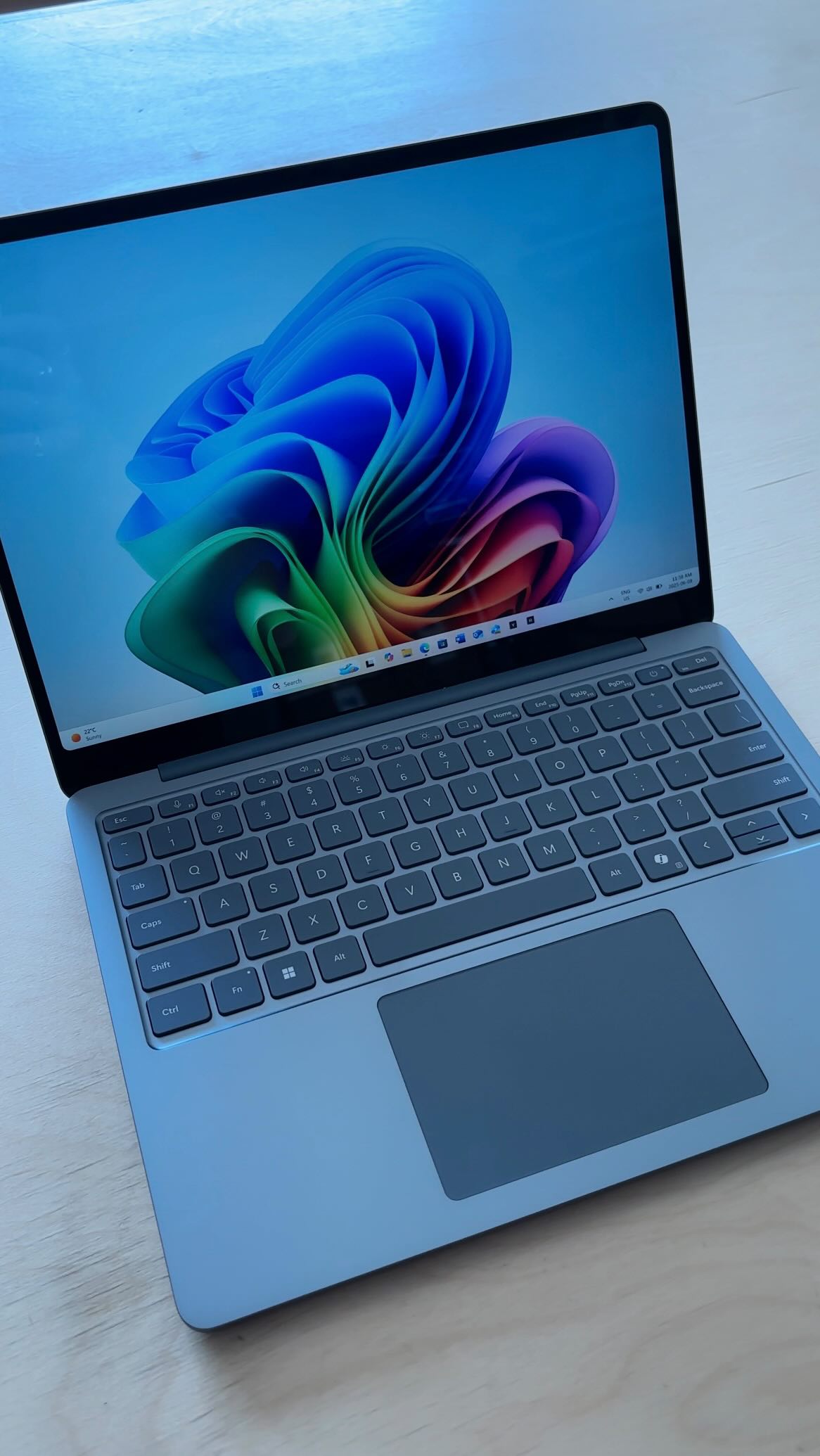 Instagram post by @loosends for Microsoft Surface. Caption reads: #SurfacePartner Running a small business can be....