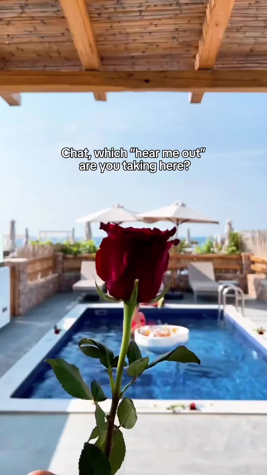 TikTok post by @hilton for Calm. Caption reads: We’ll go first: clam– we mean @Calm 🤭. Ok your....