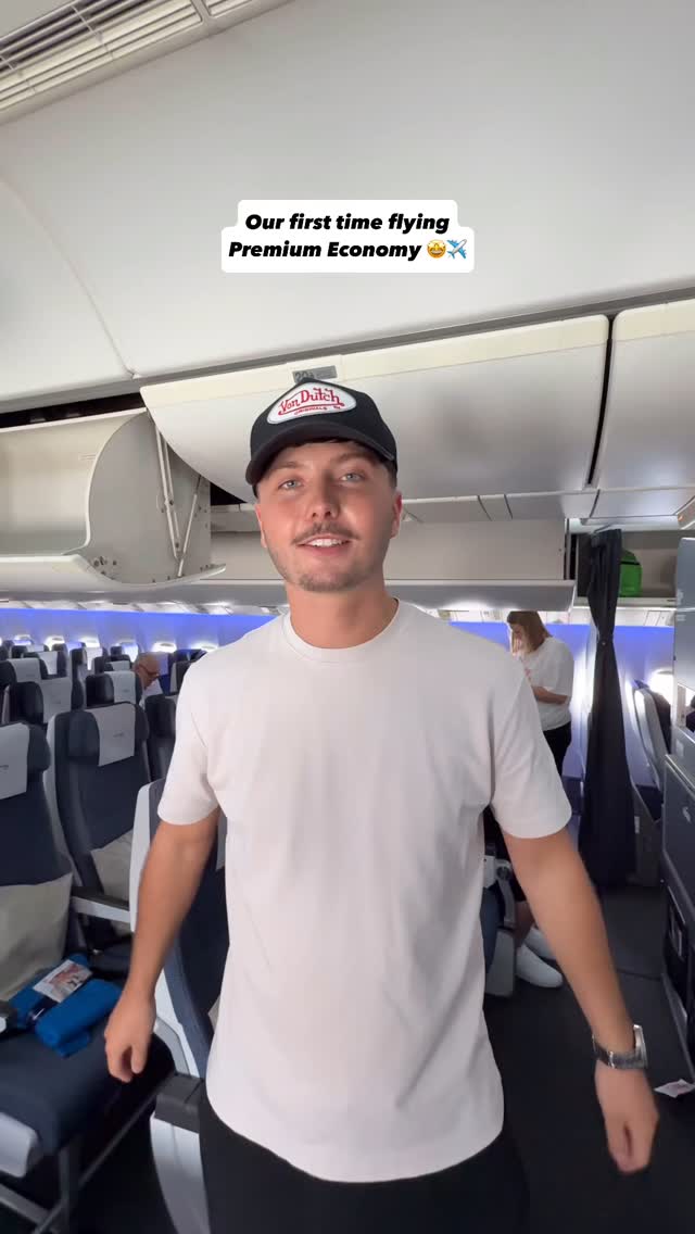 Instagram post by @nathanandgrace_ for British Airways. Caption reads: [...] couldn’t tell 🤣🥹 @british_airways....