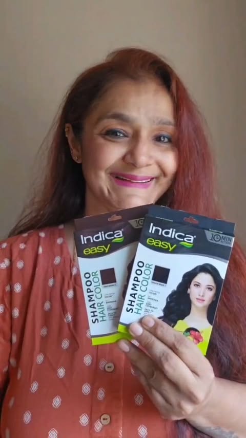 Instagram post by @racdevradar for Indica Hair Color. Caption reads: Tired of boring hair colours and messy dye....