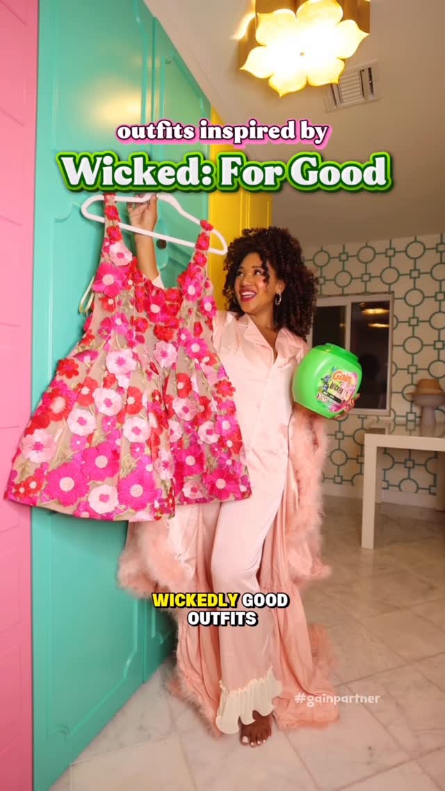 Instagram post by @colormecourtney for I Love Gain. Caption reads: 🫧 #GainPartner Which Witch? ✨ Let’s find out with....