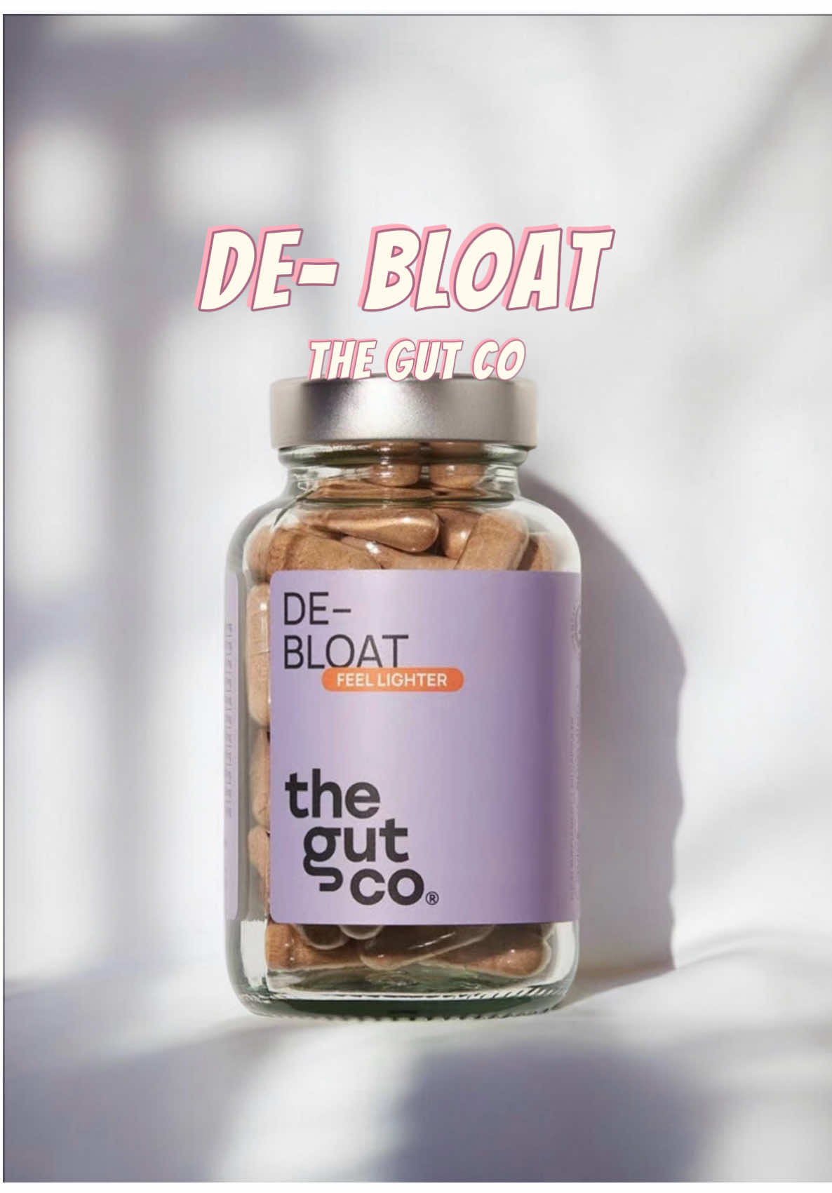 TikTok post by @bh.beauty1 for TikTok Shop. Caption reads: @The Gut Co #creatorsearchinsights   #DeBloat....