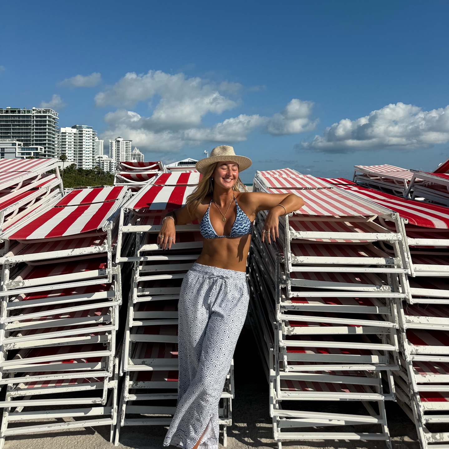 Instagram post by @tal.sophia for Roller Rabbit. Caption reads: last week wearing @rollerrabbitofficial cruise....