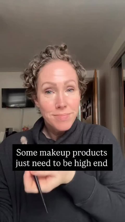 Instagram post by @kspader79 for DRMTLGY. Caption reads: [...] #matureskinmakeup #concealer @sarah.creal....