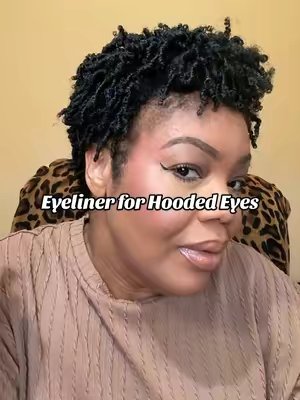 TikTok post by @6feetoffashion for Page Vine. Caption reads: 🚨Hooded eye girls come to the front!! 🚨 @KCTAN....