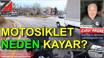 YouTube post by @ZaferAKCAY for WeTransfer. Caption reads: WHY DO MOTORCYCLES SLIDE? | 5Sriders | Motorcycle....