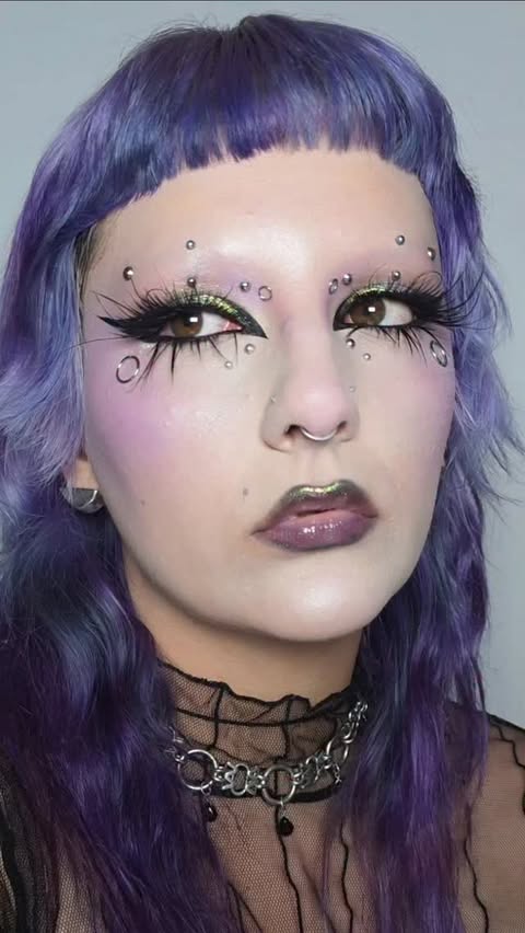 Instagram post by @nonaa_mua for M·A·C Cosmetics. Caption reads: [...] @nyxcosmetics Epic Ink Liner....