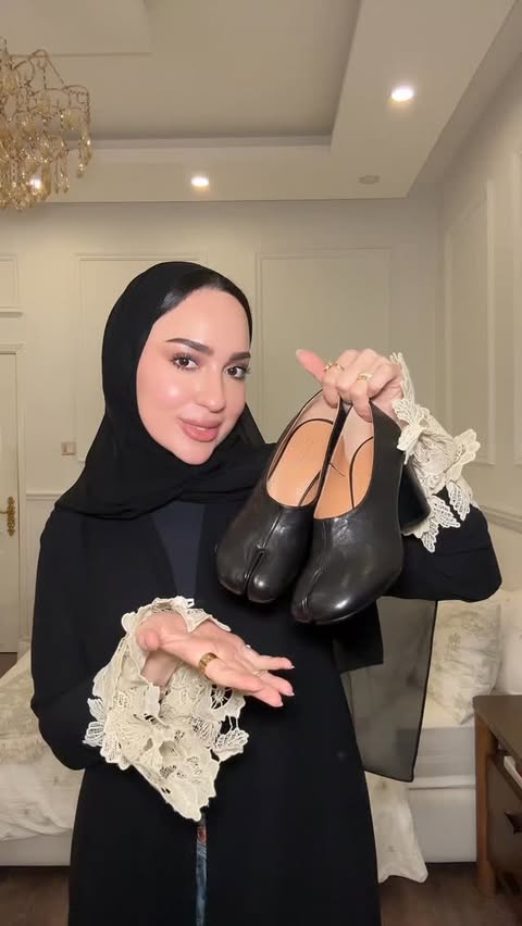 Instagram post by @sarahbk__ for Maison Margiela. Caption reads: finally took this off my wishlist!!!! do we love....