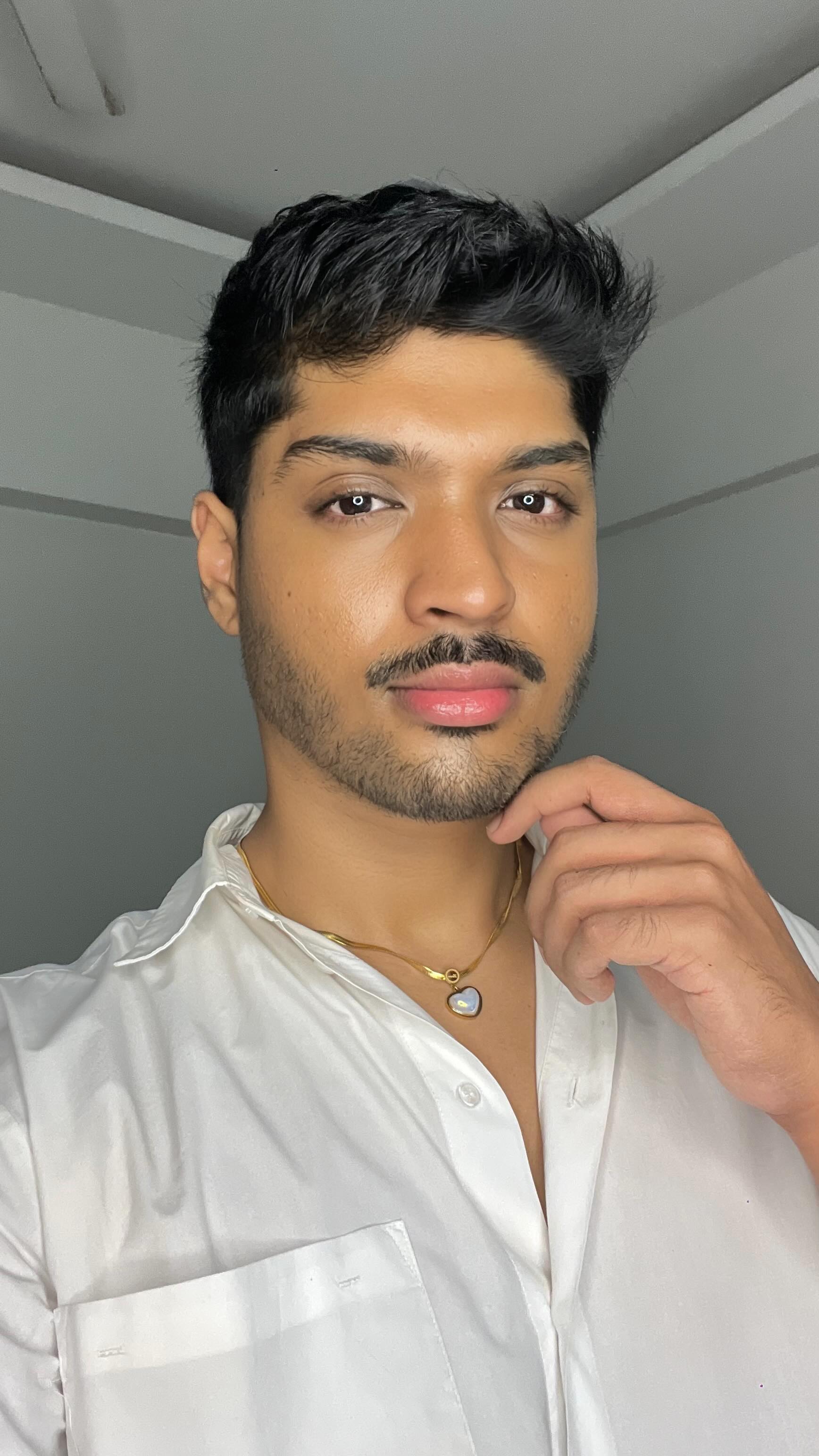 Instagram post by @shantanudhope for Nykaa. Caption reads: Cloudy skies ≠ no UV 🌥️☀️ SPF is always a must.....