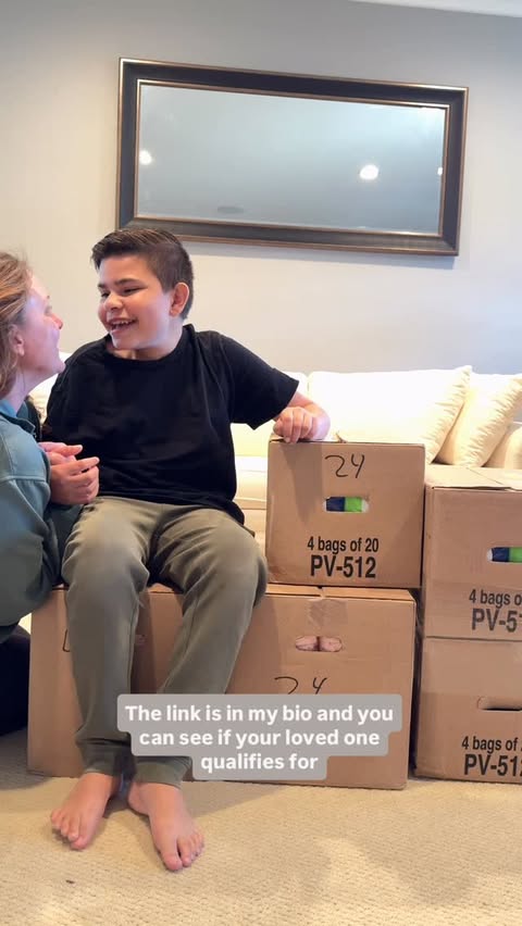 Instagram post by @carterschallenge for Aeroflow Urology. Caption reads: If you’ve ever wondered how much diapers + chux....