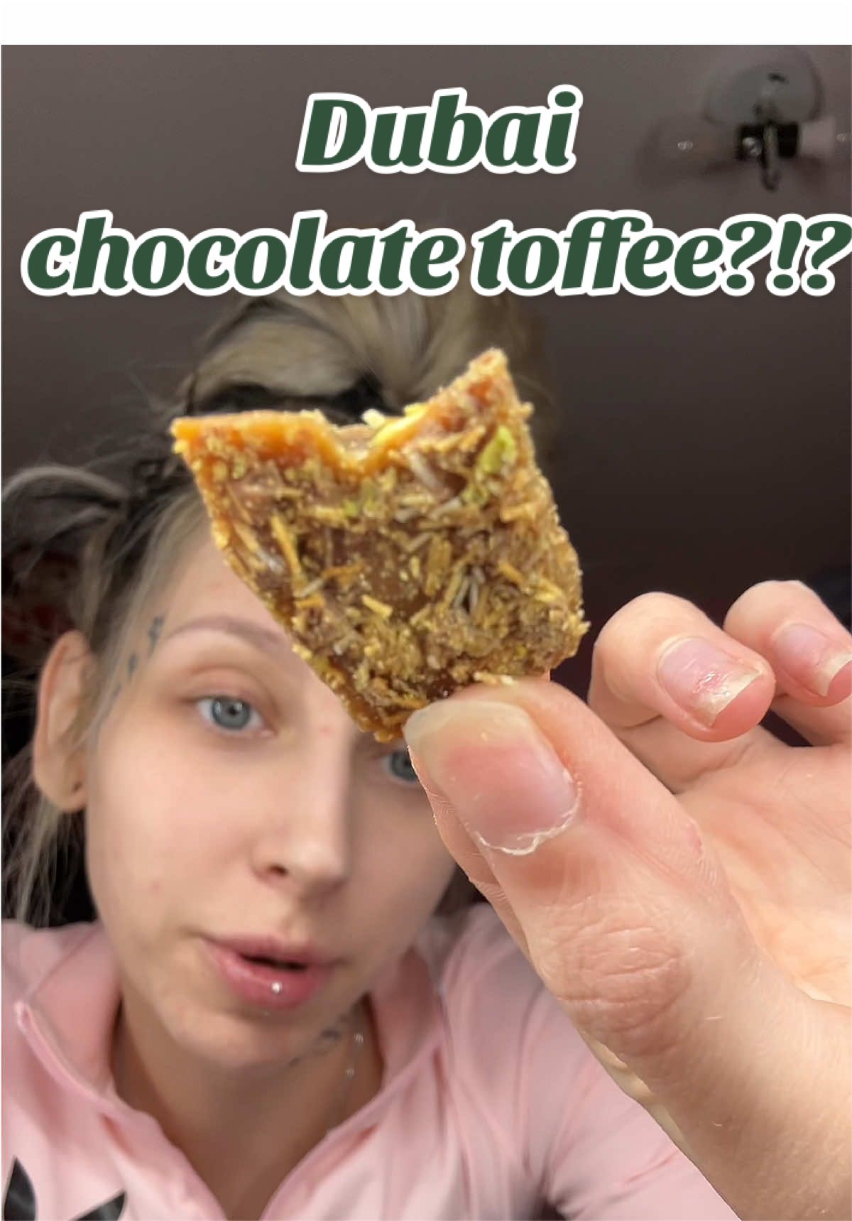 TikTok post by @beauty_with_bri for Dave's Sweet Tooth. Caption reads: @davessweettooth #tiktokshopcreatorpicks #snack....